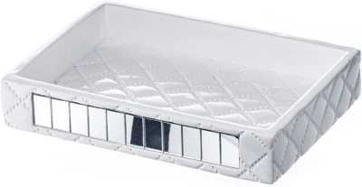 Creative Scents Quilted Mirror 4 Piece Bath Gift Set - Image 5