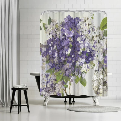 Americanflat 71" X 74" Shower Curtain Style 14 By PI Creative Art - Available In Variety Of Styles - Image 4