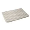 Little Arrow Design Co Boho Geometric Memory Foam Bath Mat Beige - Deny Designs