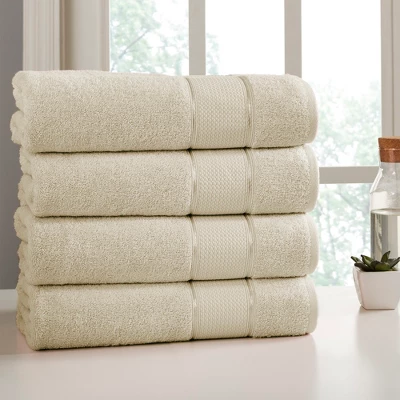 Modern Threads SpunLoft 4 Pack Bath Sheet 35 X 66. - Image 5