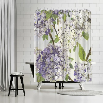 Americanflat 71" X 74" Shower Curtain Style 14 By PI Creative Art - Available In Variety Of Styles - Image 6