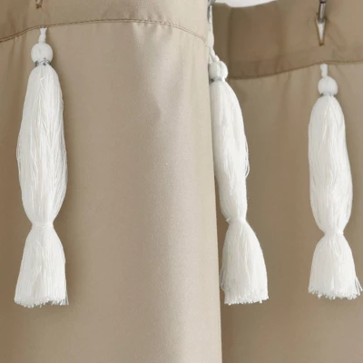 72"x72" Boho Medallion Shower Curtain Neutral - Lush Decor - Image 5