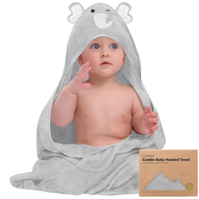 Cuddle Baby Hooded Towel, Organic Baby Bath Towel, Hooded Baby Towels, Baby Beach Towel For Newborn, Kids - Image 15