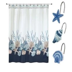 Avanti Blue Lagoon 13 Pc Bath Accessory Set