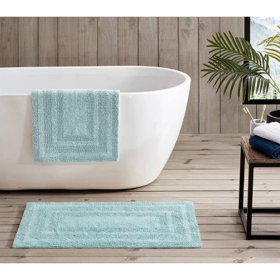 2pc Logan Bath Rug Set Turquoise - Eddie Bauer - Image 3