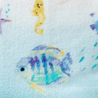 2pk Ocean Watercolor Hand Towel - SKL Home