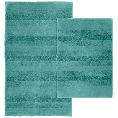 2pc Nylon Washable Bathroom Rug Set - Garland Rug - Image 5