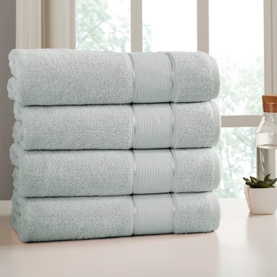 Modern Threads SpunLoft 4 Pack Bath Sheet 35 X 66. - Image 8