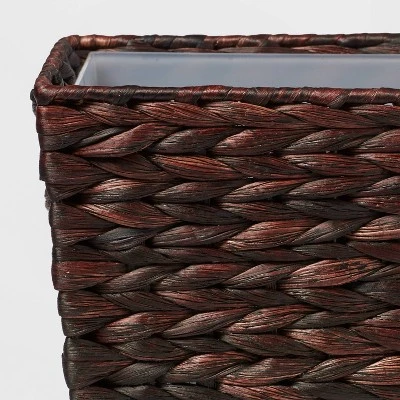 Wastebasket Dark Weave Black - Threshold™ - Image 3