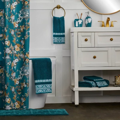 30"x20" Vern Yip Floral Lanterns Rug - SKL Home - Image 3