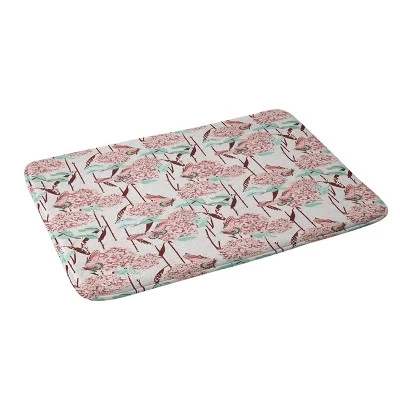 French Linen Memory Foam Bath Mat - Deny Designs