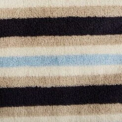 Cotton Modern Stripe 2-Piece Bath Sheet Set By Blue Nile Mills