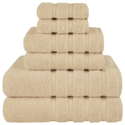 American Soft Linen 6 Piece Towel Set, 100% Cotton Bath Towels For Bathroom - Image 15