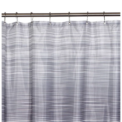 Ombre Line Shower Curtain Gray - Moda At Home - Image 3