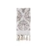 2pc Mirage Fringe Hand Towel Set Taupe - Saturday Knight Ltd.