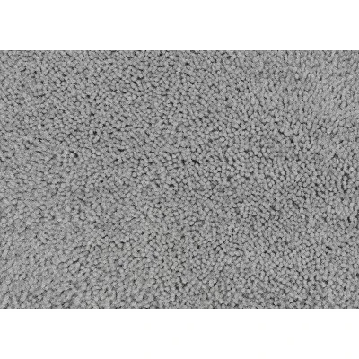 3pc Traditional Nylon Washable Bathroom Rug Set Platinum - Garland Rug - Image 3