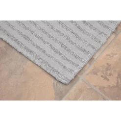 3pc Sheridan Plush Washable Nylon Bath Rug Set - Garland