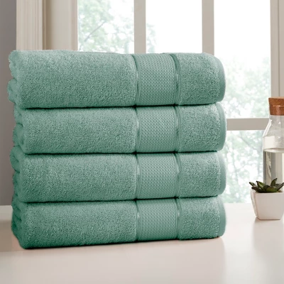 Modern Threads SpunLoft 4 Pack Bath Sheet 35 X 66. - Image 6