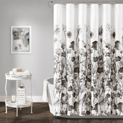 Zuri Flora Shower Curtain - Lush Décor - Image 6