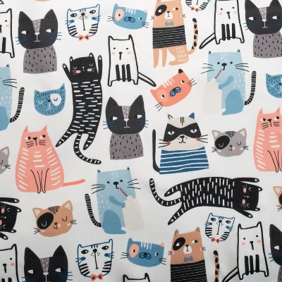 Cats Shower Curtain - Moda At Home - Image 2