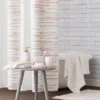 Mori Fabric Shower Curtain Blush - SKL Home