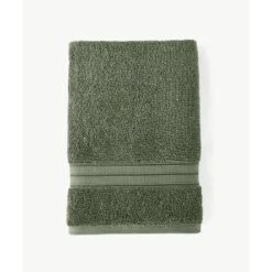 2pc Liam Bleach Friendly Hand Towel Set Eucalyptus - Blue Loom