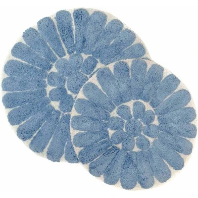 2pc Bursting Flower Bath Rug Set - Chesapeake Merchandising - Image 7