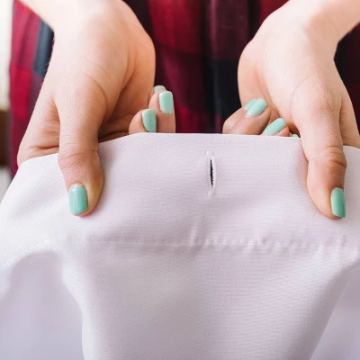 Viviana Gonzalez Modern Improvisation Shower Curtain Black/White - Deny Designs - Image 3