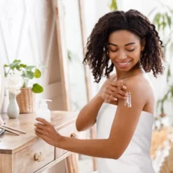 PiccoCasa 100% Cotton Soft And Thick Absorbent Waffle Weave Bath Towels 4 Pcs