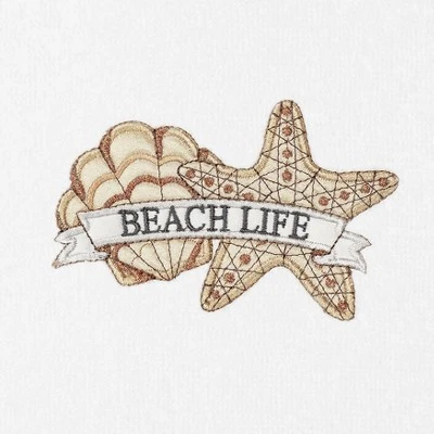 Set Of 2 Beach Life Hand Towels - Linum Home Textiles