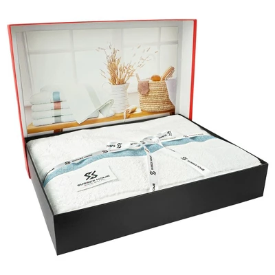 Sussexhome Hotel-Quality Bordered Ultra-Absorbent 100% Natural Cotton Bath Sheet Towel For Bathroom - 35 X 67 Inches - Image 11