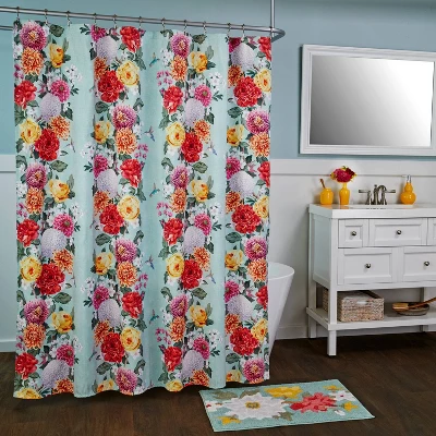Vern Yip Floral Shower Curtain - SKL Home - Image 2
