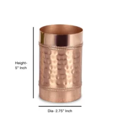 Decorative Stainless Steel Tumbler Cup Copper - Nu Steel