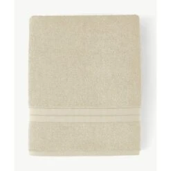 6pc Liam Performance Towel Set Ivory - Blue Loom