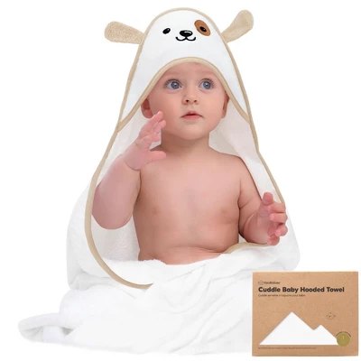 Cuddle Baby Hooded Towel, Organic Baby Bath Towel, Hooded Baby Towels, Baby Beach Towel For Newborn, Kids - Image 13