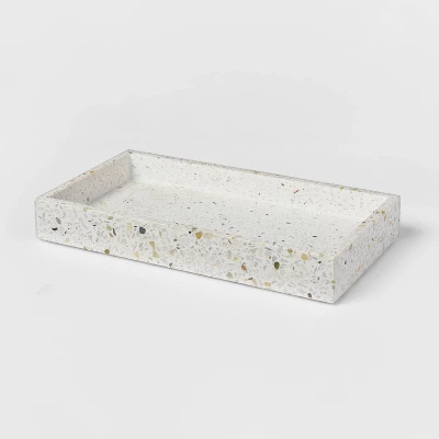 Terrazzo Bath Tray White - Threshold™ - Image 2