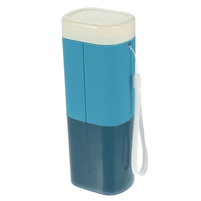 Unique Bargains Large Capacity Toothbrush Case With Cup Traveling Toothbrush Holders PP PE 7.87"x3.07"x2.28" 1 Pcs - Image 7