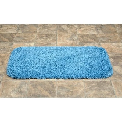Jazz Shaggy Solid Washable Nylon Bath Rug - Garland - Image 4