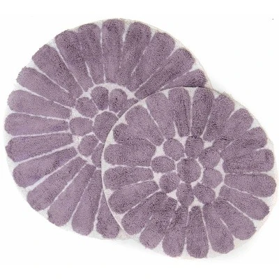 2pc Bursting Flower Bath Rug Set - Chesapeake Merchandising - Image 8