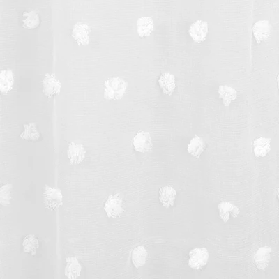 Cameron Shower Curtain White - Allure Home Creations - Image 2