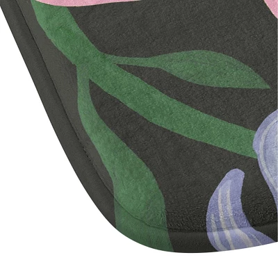 Megan Galante Merrick Floral Memory Foam Bath Mat - Deny Designs - Image 2
