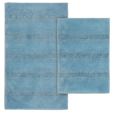 2pc Nylon Washable Bathroom Rug Set - Garland Rug - Image 9