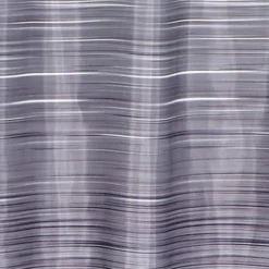 Ombre Line Shower Curtain Gray - Moda At Home