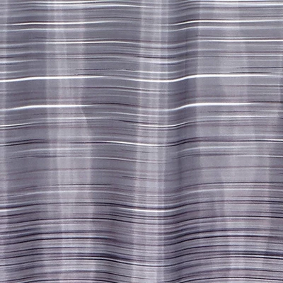 Ombre Line Shower Curtain Gray - Moda At Home